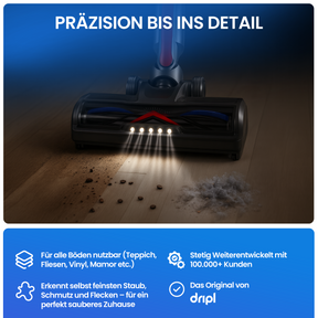 Dripl Vision LED Aufsatz passend für Dyson