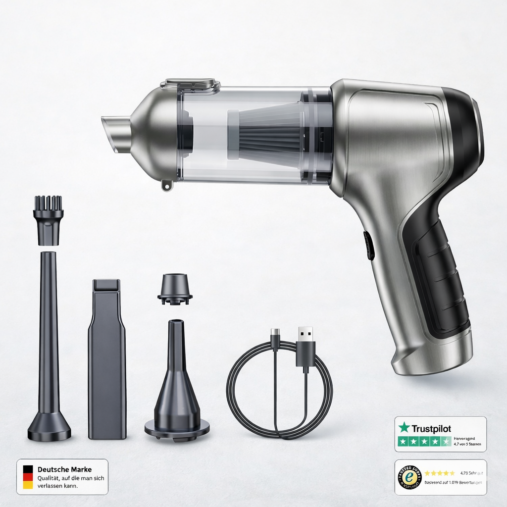 Dripl TurboFlow Pro Handstaubsauger 6 in 1