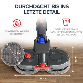 Elektrischer Wischaufsatz passend für Dyson V7/ V8/ V10/ V11/ V15 (IS1)